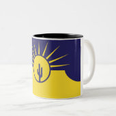 Tasse 2 Couleurs Drapeau urbain de Mesa (Devant droit)