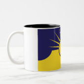 Tasse 2 Couleurs Drapeau urbain de Mesa (Gauche)