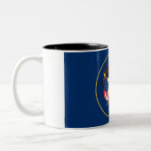 Tasse 2 Couleurs Drapeau Utah (Gauche)