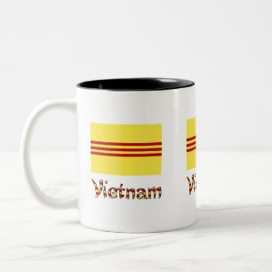 Tasse 2 Couleurs Drapeau vietnamien du Sud 3