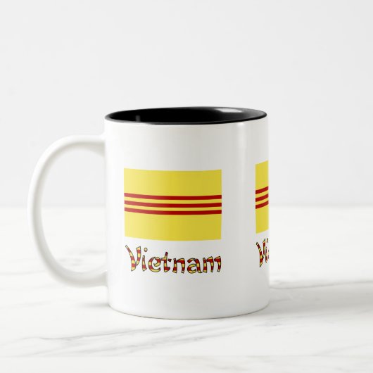 Tasse 2 Couleurs Drapeau vietnamien du Sud 3 (Gauche)