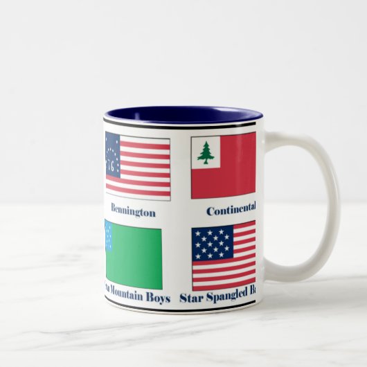 Tasse 2 Couleurs Drapeaux de la Liberté (Droit)