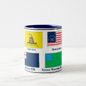 Tasse 2 Couleurs Drapeaux de la Liberté (Centre)