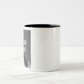 Tasse 2 Couleurs Drapeaux en nuances de gris (Centre)