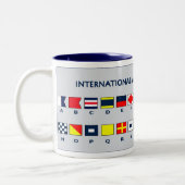 Tasse 2 Couleurs Drapeaux maritimes (Gauche)