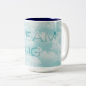 Tasse 2 Couleurs Dream Big (Devant droit)