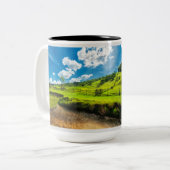 Tasse 2 Couleurs Dream, Edgar Allen Poe, campagne, (Devant gauche)