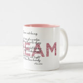 Tasse 2 Couleurs Dream Poem (Devant droit)