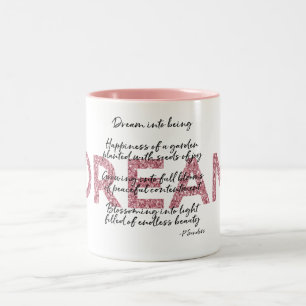 Tasse 2 Couleurs Dream Poem