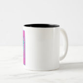 Tasse 2 Couleurs "Dreamlike Angelic Wings and Halo" (Devant droit)