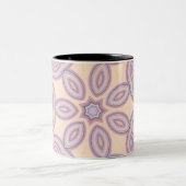 Tasse 2 Couleurs Dreamy Swirls - Pastel Motif psychédélique (Centre)