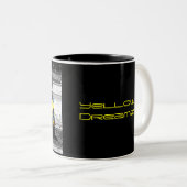 Tasse 2 Couleurs Dreamz jaune (Devant droit)