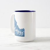 Tasse 2 Couleurs Driggs Idaho Grain (Devant gauche)