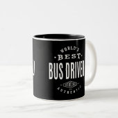 Tasse 2 Couleurs Driver du Meilleur Bus (Devant droit)