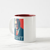 Tasse 2 Couleurs Droit de Barry Goldwater (Devant gauche)