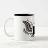 Tasse 2 Couleurs DROITE MARQUÉE copie EXTRÉMISTE de F (Gauche)