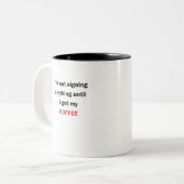 Tasse 2 Couleurs DroitLégal (Devant gauche)