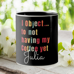 Tasse 2 Couleurs Drôle Avocat Personnalisé I Objet