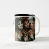 Tasse 2 Couleurs Drôle boire sorcières Halloween cadeau de vacances (Devant droit)