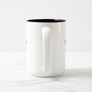 Tasse 2 Couleurs Drôle de dire, "Je peux avoir l'air calme" tasse.