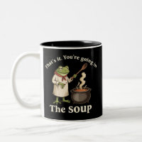 Drôle Grenouille Vous Allez dans la Soupe Cottagec