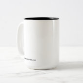 Tasse 2 Couleurs Drôle Humour en milieu de travail Médicale (Devant gauche)