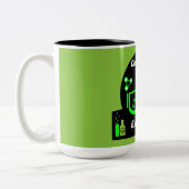 Tasse 2 Couleurs Drôle Ingénieur Chimique Cadeaux (Gauche)