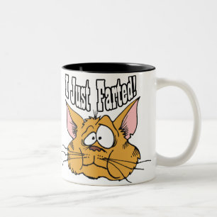 Tasse 2 Couleurs Drôle je juste ai pété les cadeaux grossiers