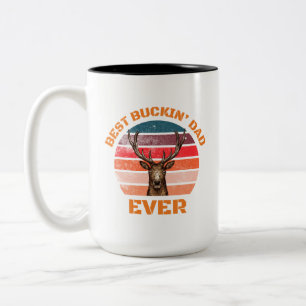 Tasse 2 Couleurs Drôle Meilleur Père Jamais