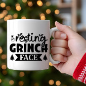 Tasse 2 Couleurs Drôle Noël disant, citation de vacances)