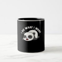 Drôle Panda Ours Cute Panda Je fais ce que je veux