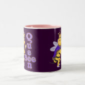 Tasse 2 Couleurs Drôle Queen Bee (Centre)