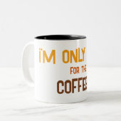 Tasse 2 Couleurs Drôle Simple Conçu (Devant gauche)