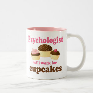 Tasse 2 Couleurs Drôle travaillera pour le psychologue de petits