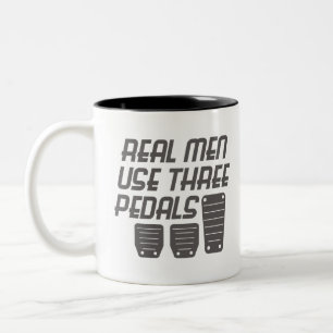 Tasse 2 Couleurs Drôle Voiture Guy Cadeau Real Men Utiliser Trois 