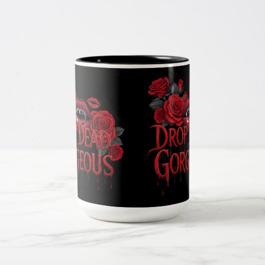 Tasse 2 Couleurs Drop Dead Gorgeous Tee (Centre)