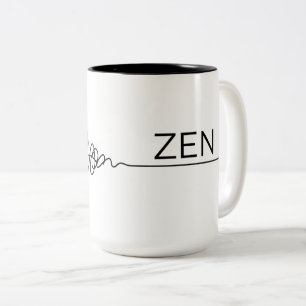 Tasse 2 Couleurs Du chaos enveloppant à la zenitude