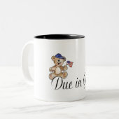 Tasse 2 Couleurs Dû en juillet (Devant gauche)
