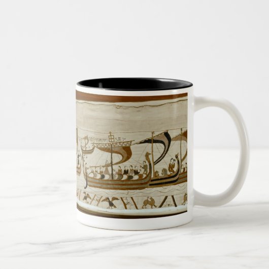 Tasse 2 Couleurs Duc William et sa croix Pevensey de flotte (Droit)