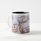 Tasse 2 Couleurs Duc William et sa flotte (Devant gauche)