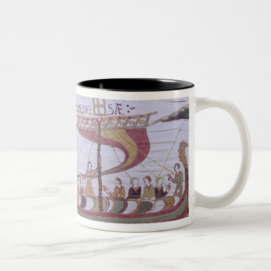 Tasse 2 Couleurs Duc William et sa flotte (Droit)
