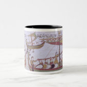 Tasse 2 Couleurs Duc William et sa flotte (Centre)