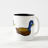 Tasse 2 Couleurs Duck Smile (Devant droit)