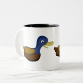 Tasse 2 Couleurs Duck Smile (Devant gauche)