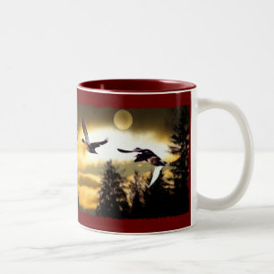 TASSE 2 COULEURS DUCKS DE VOL