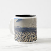 Tasse 2 Couleurs Dunes de sable au White Sands National Monument (Devant gauche)