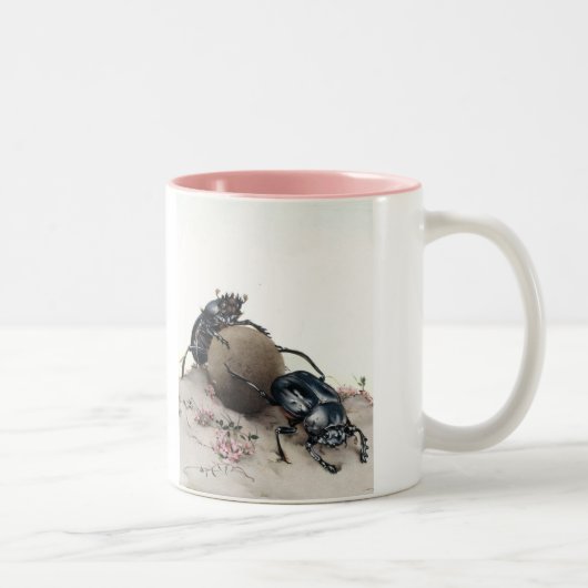 Tasse 2 Couleurs Dung Bettle (Droit)