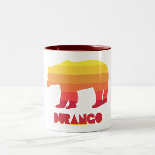 Tasse 2 Couleurs Durango Colorado Ours arc-en-ciel