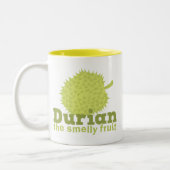 Tasse 2 Couleurs Durian le fruit puant (Gauche)