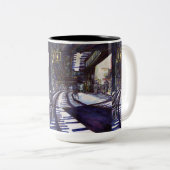 Tasse 2 Couleurs Dusting the Piano (Devant droit)